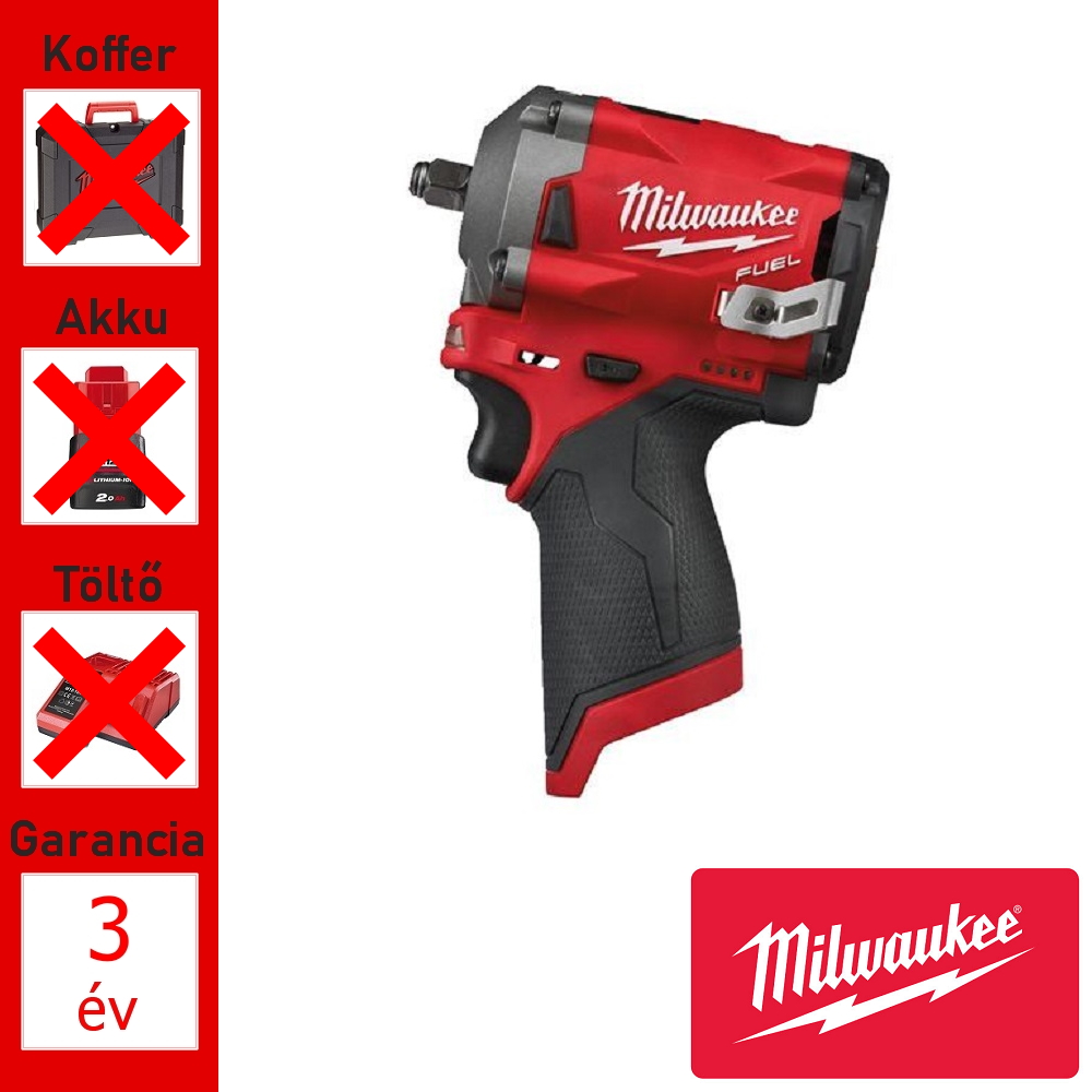 Milwaukee 12V ütvecsavarozó géptest 3/8" 339Nm